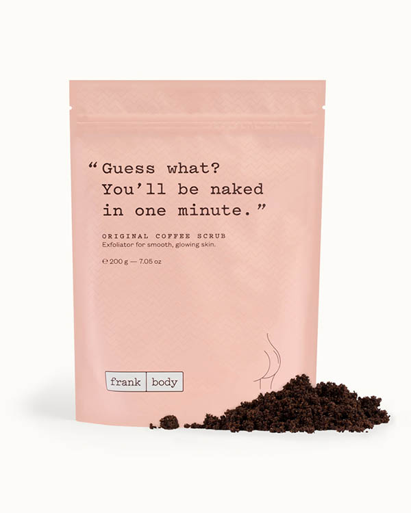 frank body original coffee scrub for shower