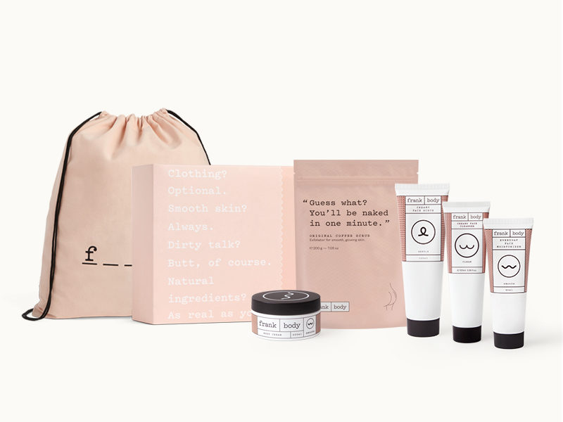 frank body All or Nothings Kit for body