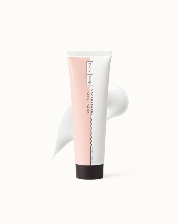 frank body Caffeinated Hair Mask to restore hair