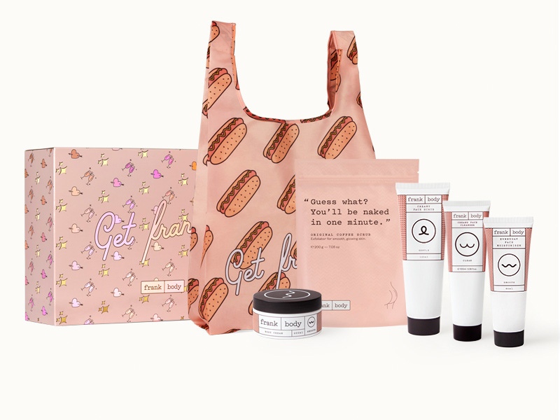 Frank body All or Nothings Kit for Christmas