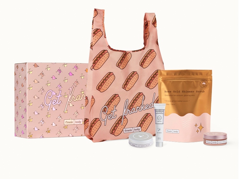 frank body Shiny Things Kit for Christmas