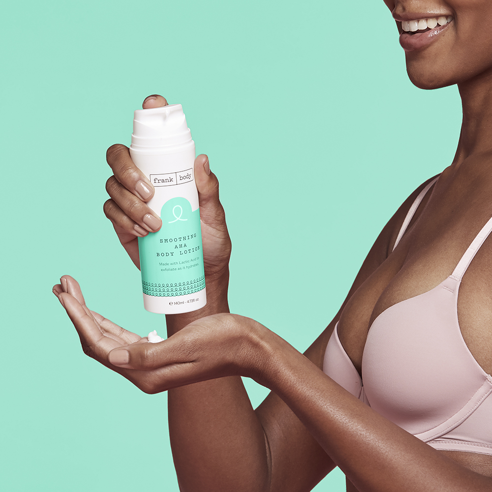 Smoothing AHA Body Lotion | Skincare | body Official Site | frank body | AU