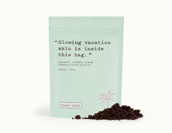 frank body coconut body scrub