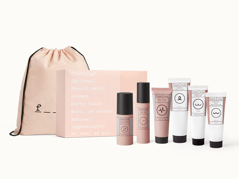 frank body Mega Complexion Crew Kit for breakouts