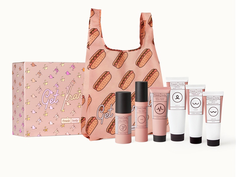 Frank body Mega Complexion Crew Kit for Christmas