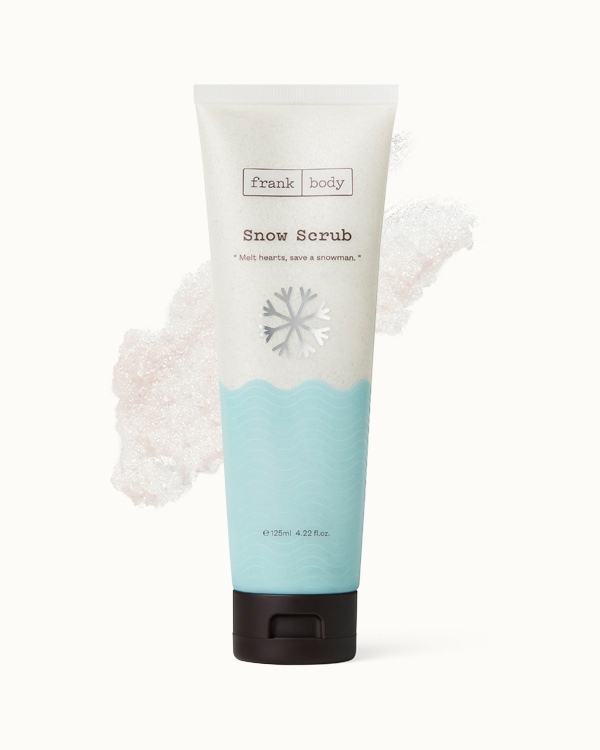 frank body snow scrub