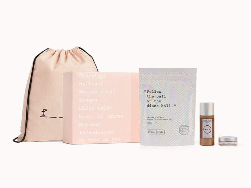 frank body Party Starters Kit for body