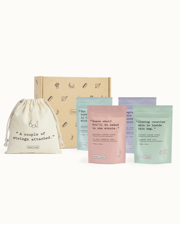 frank body Out of Towners Kit for body