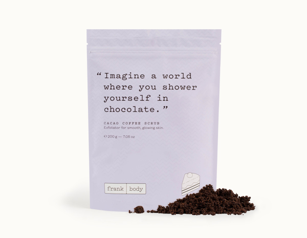 frank body cacao coffee scrub