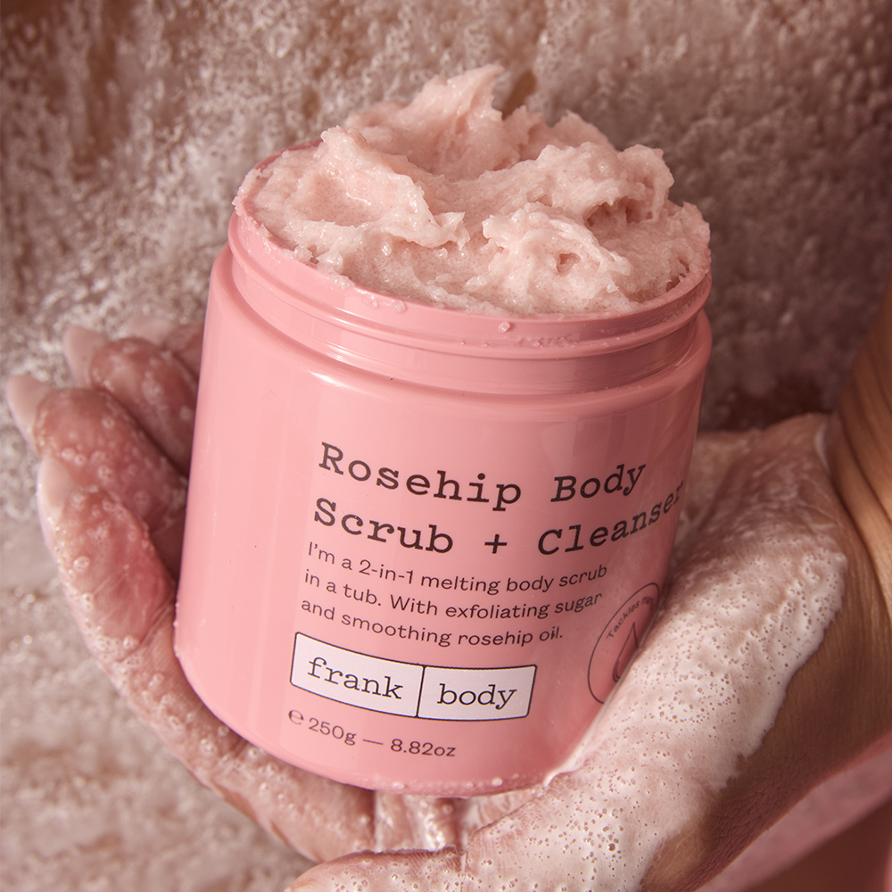 Rosehip Body Scrub Cleanser Body Care frank body frank body UK