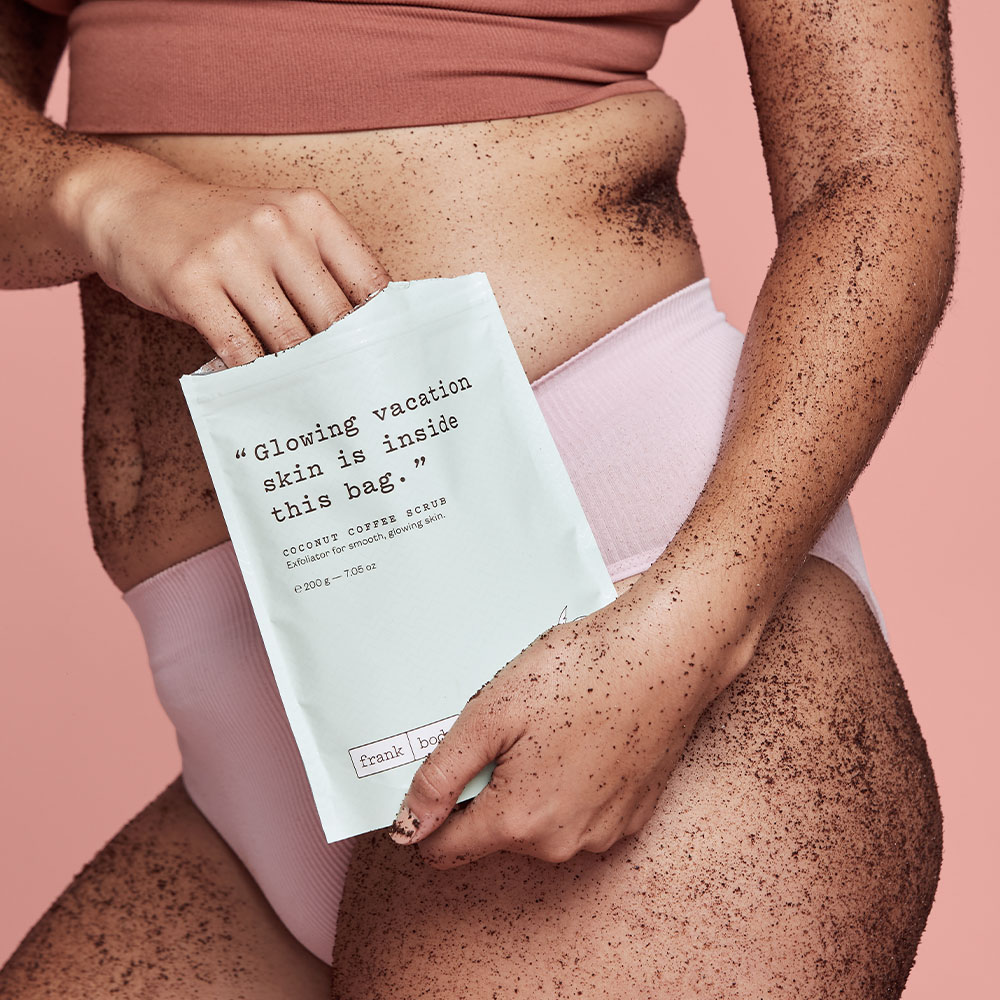 Coconut Coffee Scrub Exfoliating Body Scrub frank body US