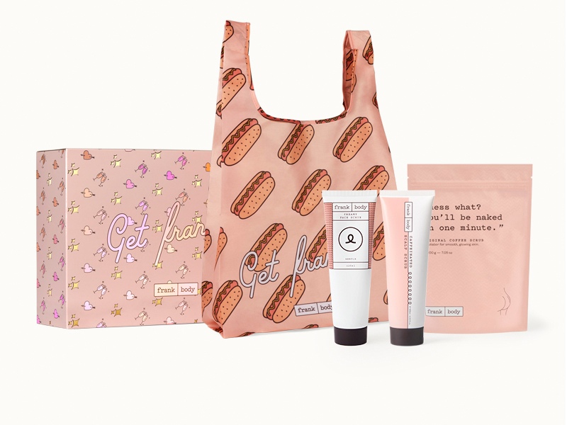 frank body Scrub Heroes Kit for Christmas