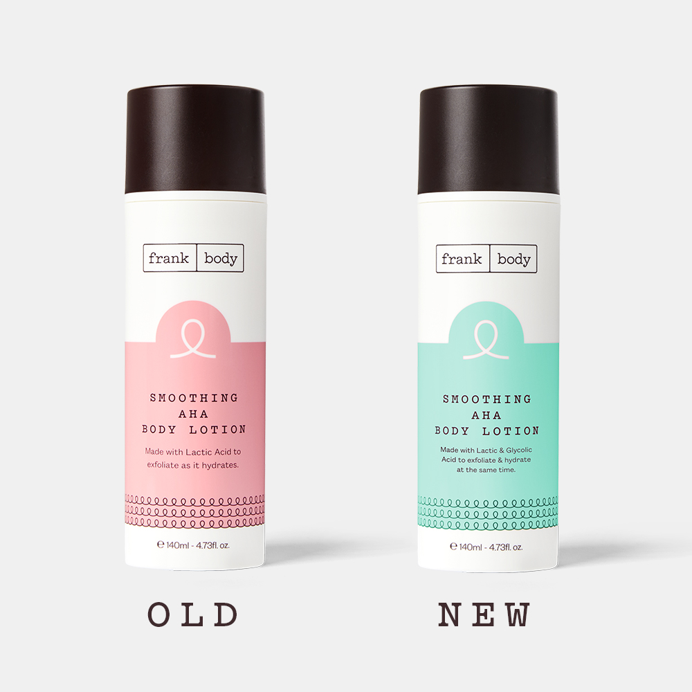 Smoothing AHA Body Lotion Skincare frank body Official Site frank body US