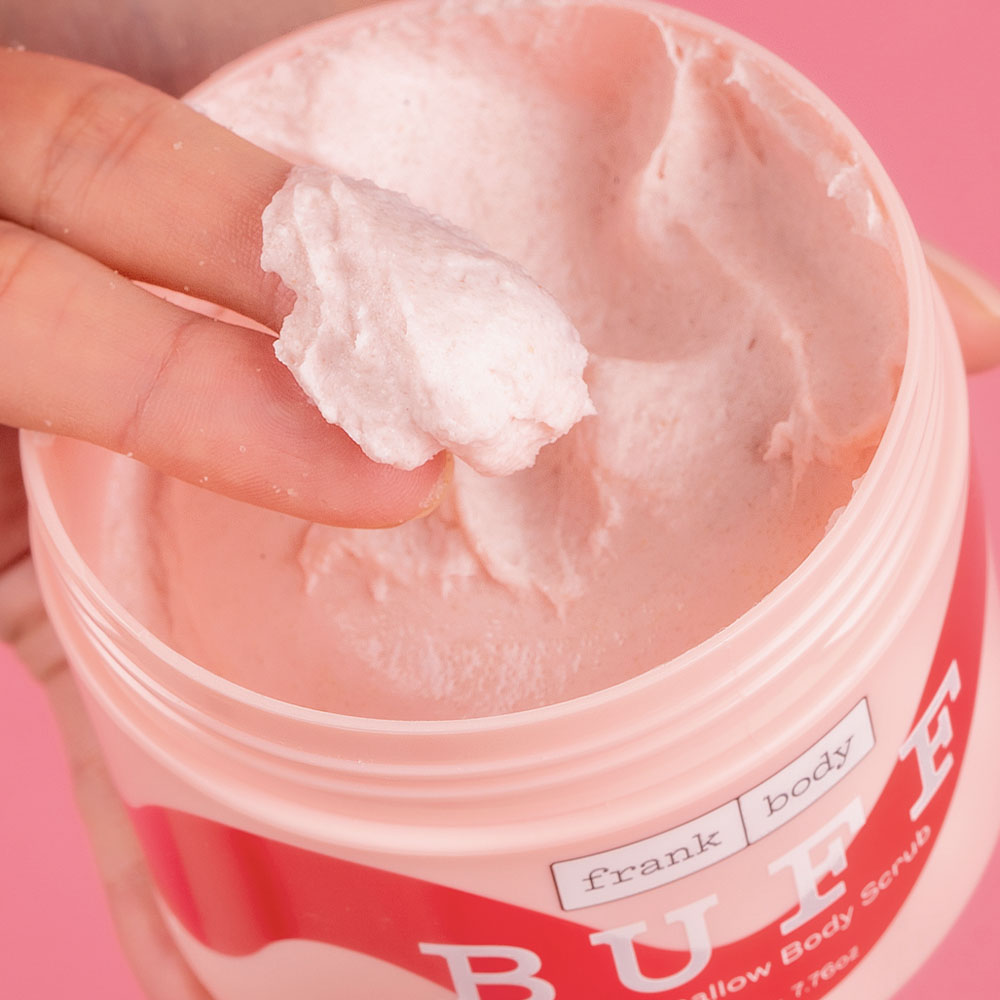 Buff Marshmallow Body Scrub Whipped Body Scrub frank body
