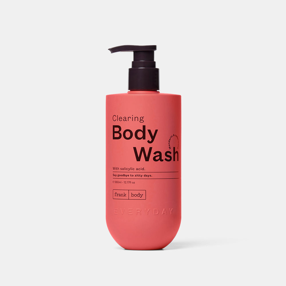 Clearing Body Wash Acne Body Wash frank body frank body US