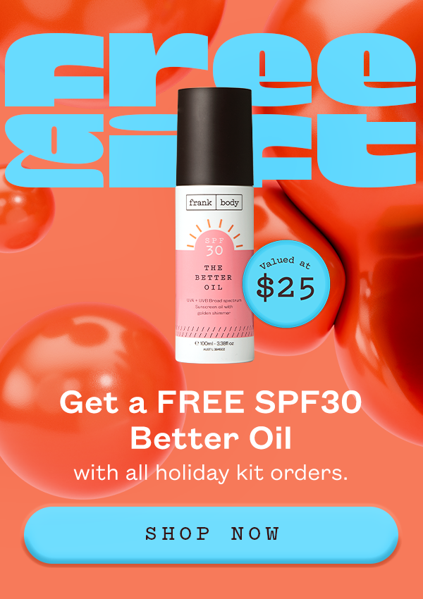 Holiday gifts under 65 frank body US