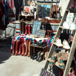 bushwick flea market stall new york city